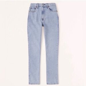 Abercrombie & Fitch High-Rise Light Blue Skinny Jeans